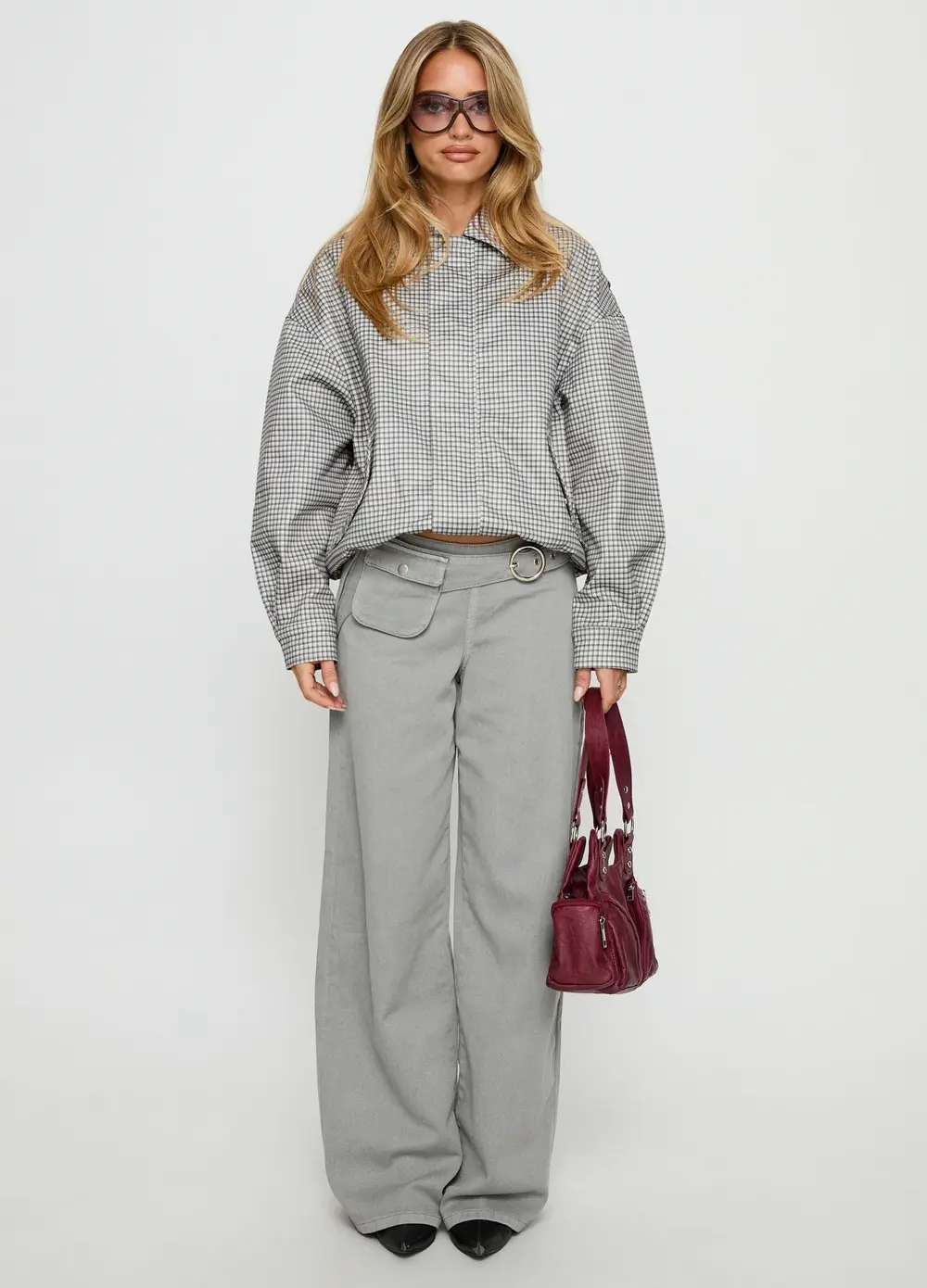 Kenny Bomber Jacket Cream Check