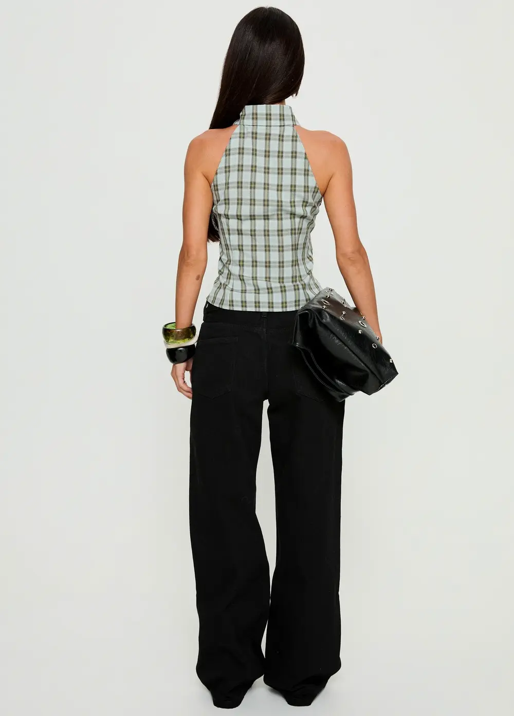 Serenitia Mid Rise Relaxed Jeans Jet Black