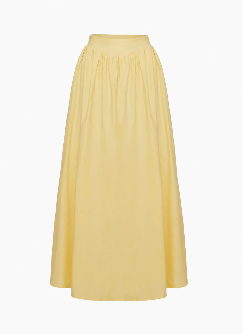 Valerio Maxi Skirt Yellow