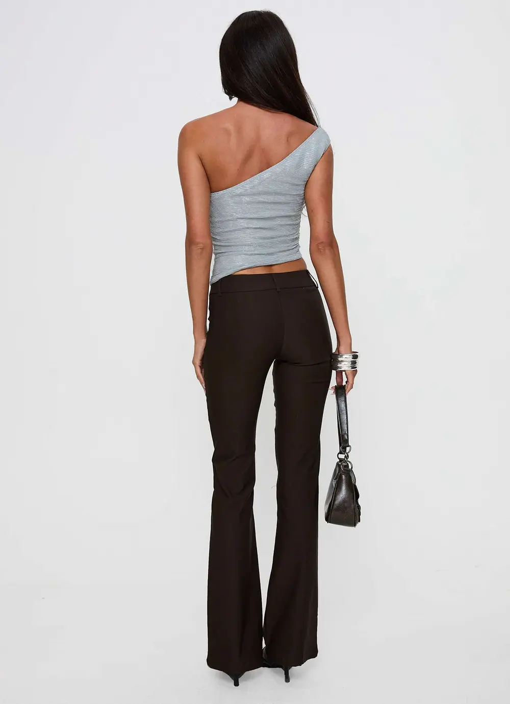 Kinkirk Flared Pants Chocolate Petite