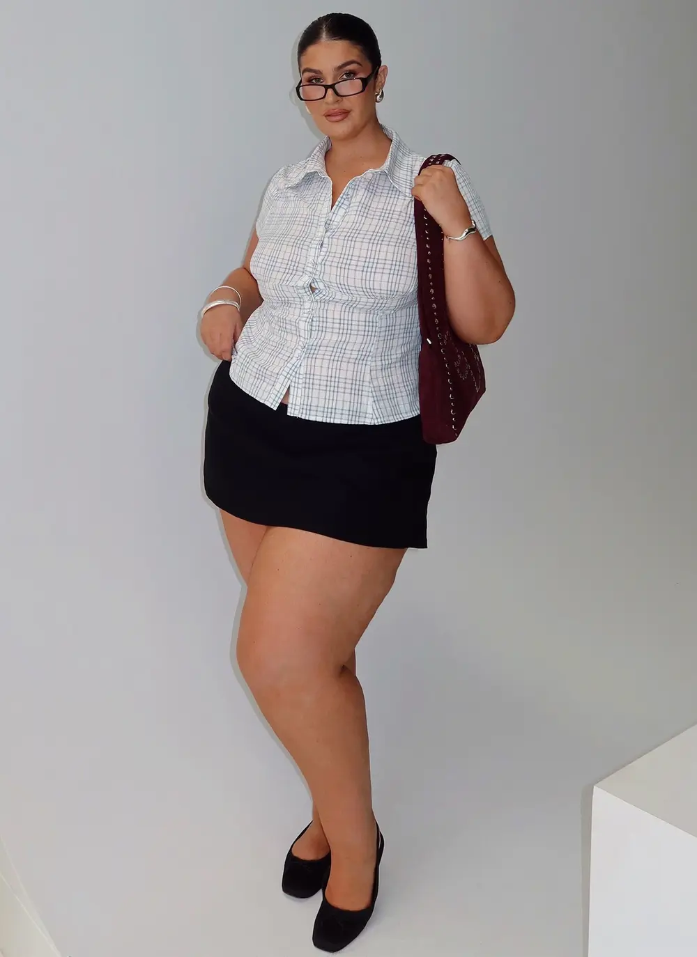 Can't Sleep Skort Black Curve