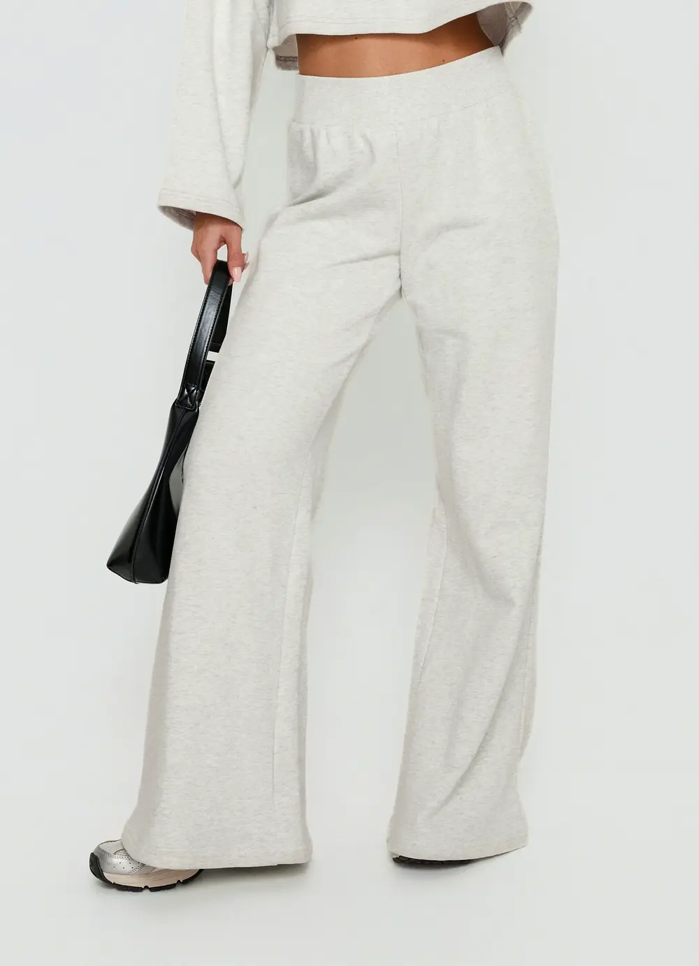 Peaks Flared Track Pants Snow Marle