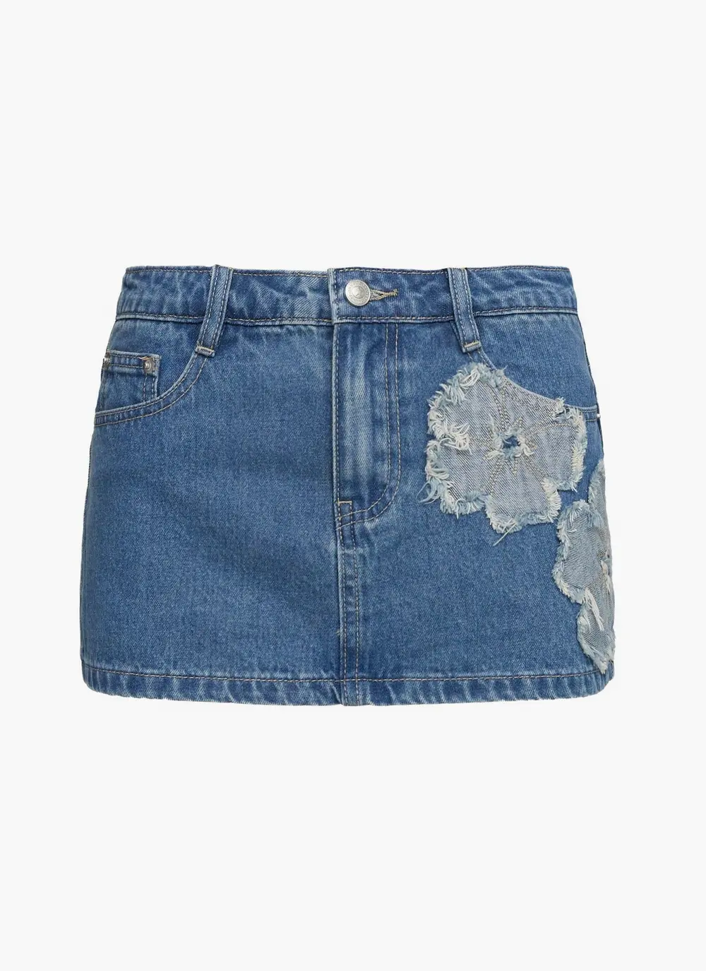 Daisee Denim Skort Mid Blue
