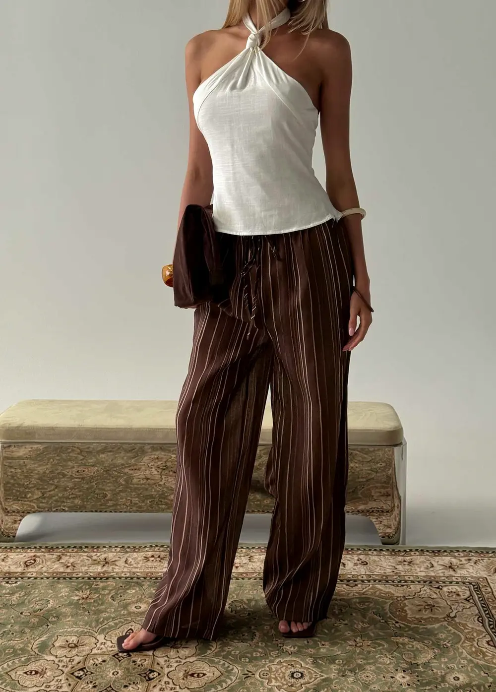 Parklea Pants Brown Multi