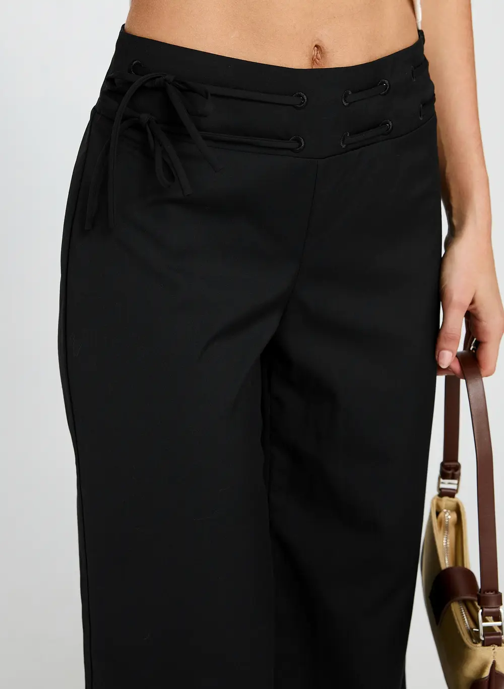 Just Have Fun Wide Leg Pant Black