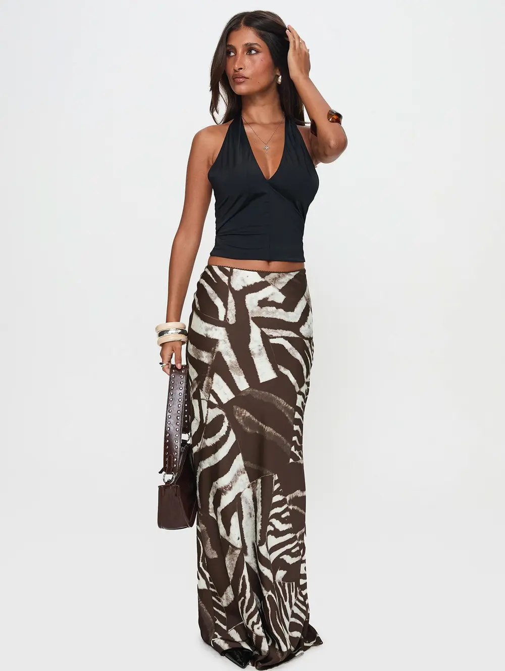 Rowana Maxi Skirt Multi