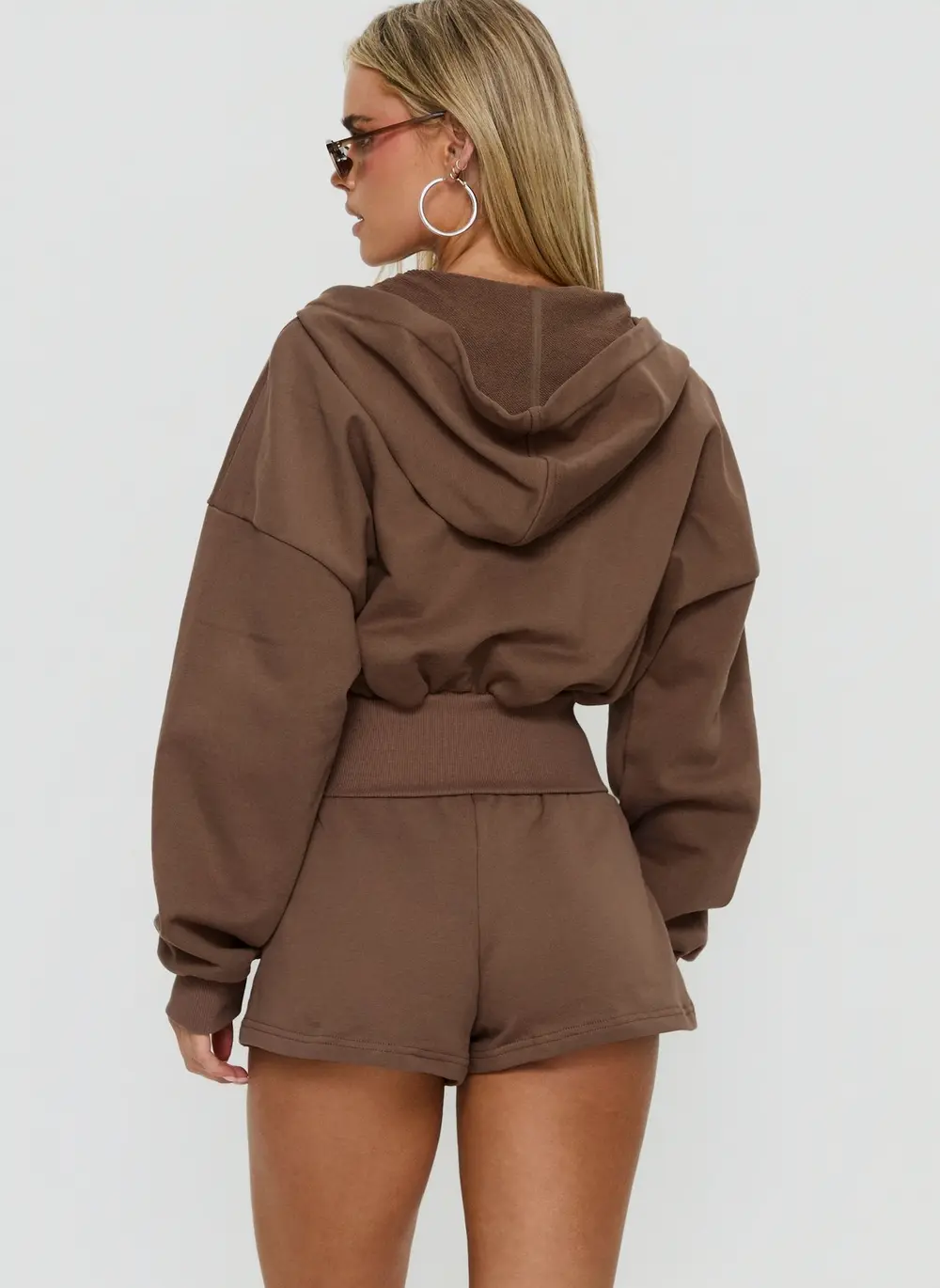 Daybreak Rib Waist Shorts Cocoa