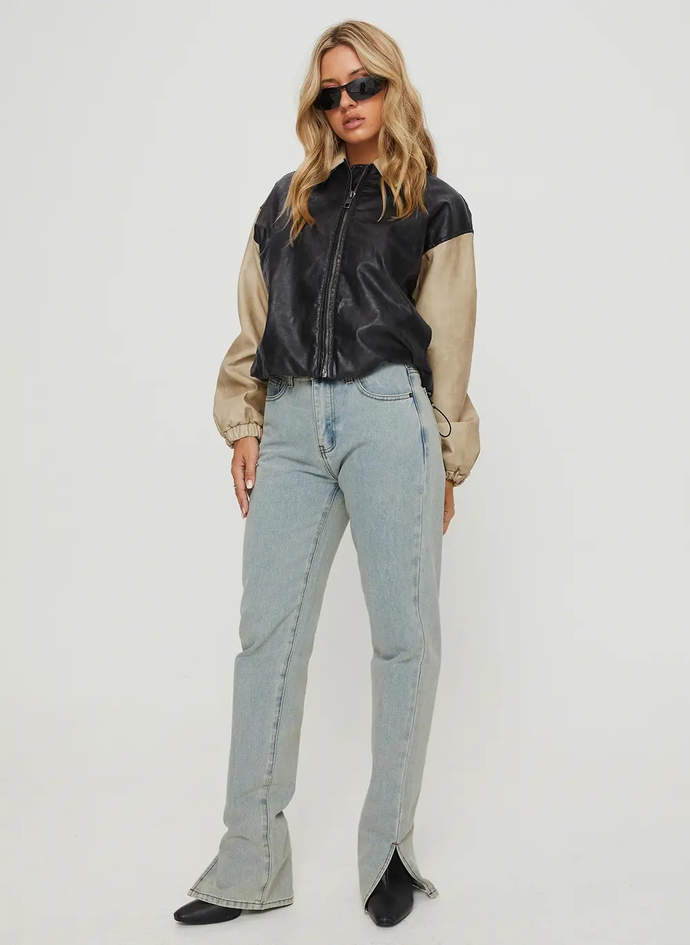 Nirvana Bomber Jacket Camel