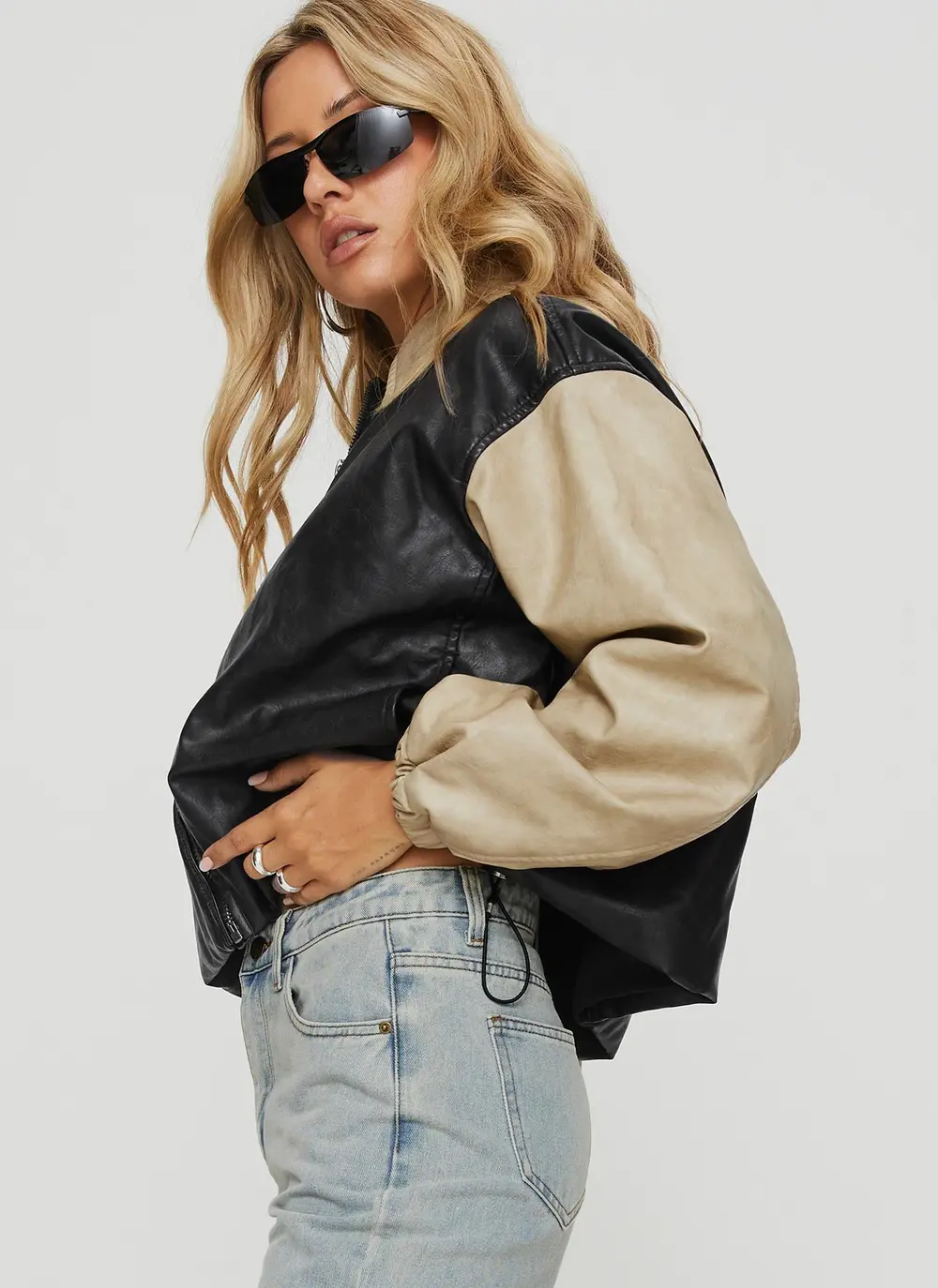 Nirvana Bomber Jacket Camel
