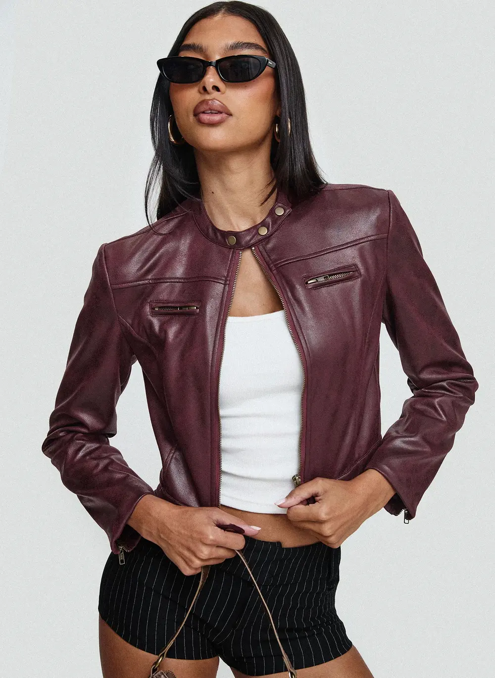 Anfield Jacket Burgundy