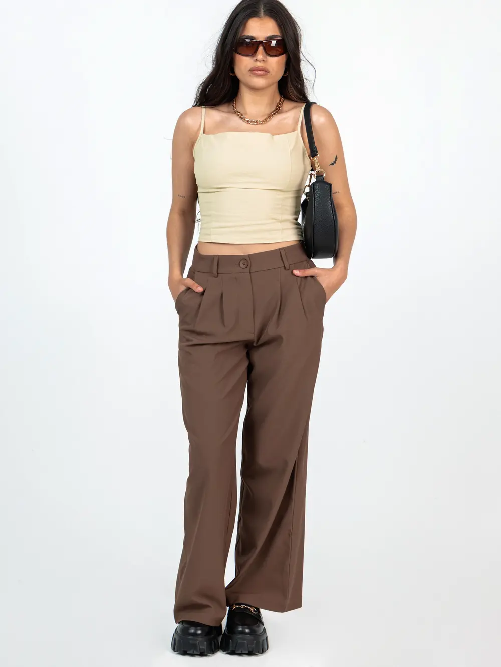 Archer Pants Brown Petite