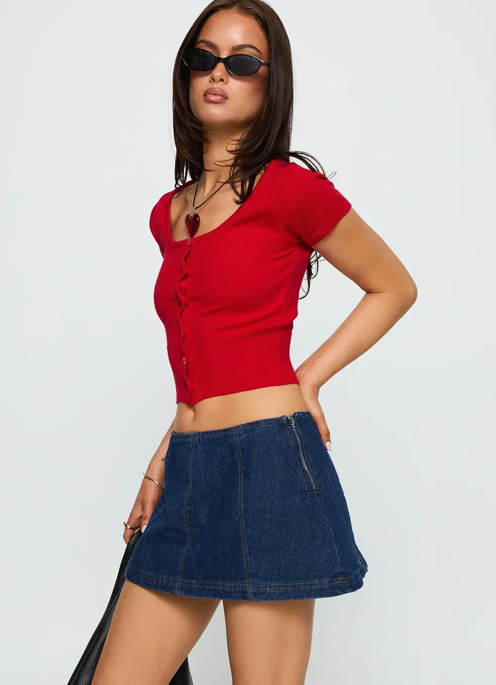 Lemoni Skort Denim Blue