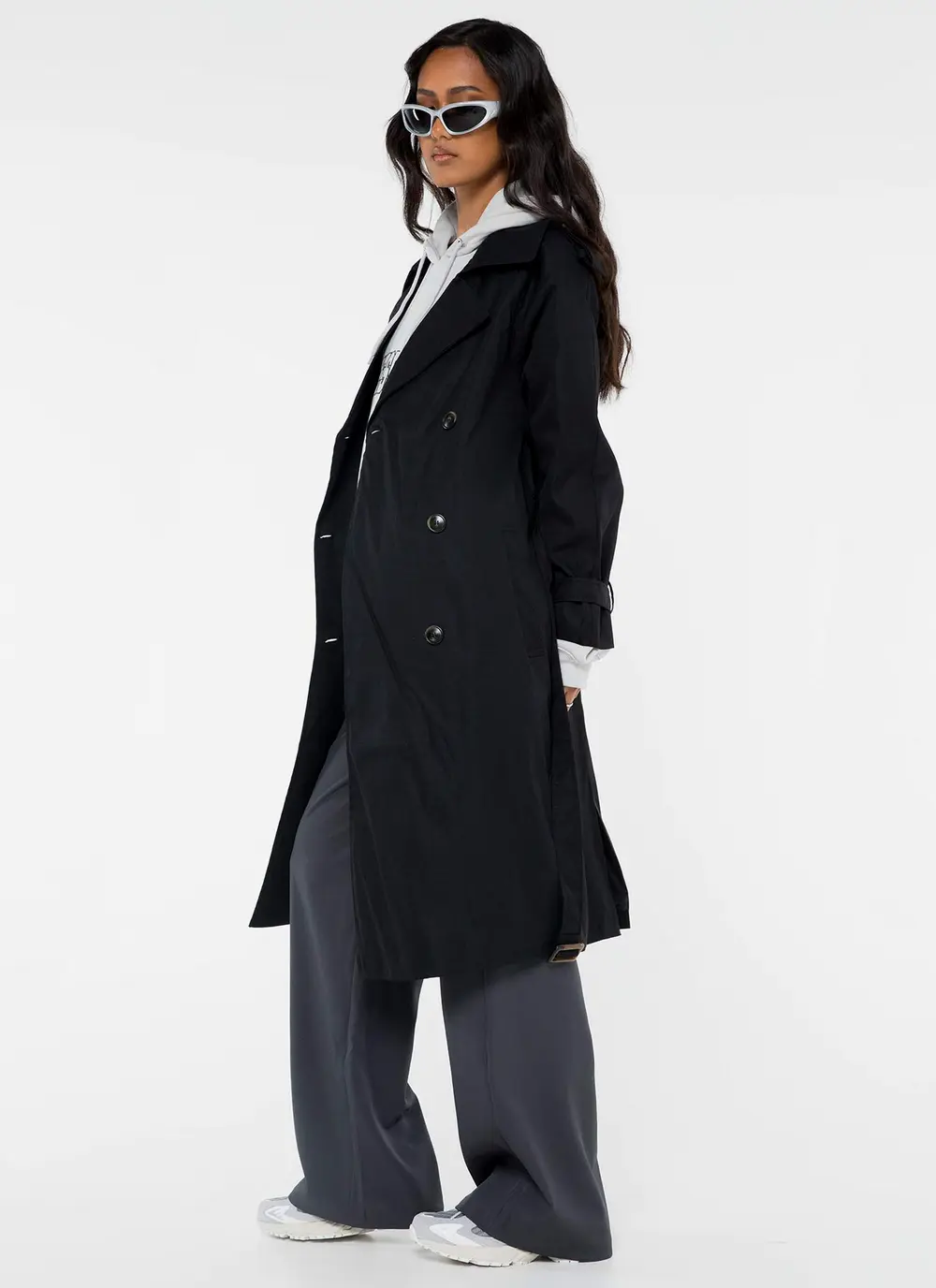 Westwind Trench Coat Black