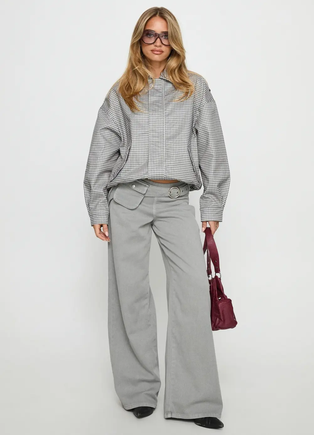 Kenny Bomber Jacket Cream Check