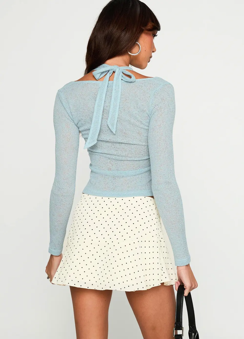 Sonsie Mini Skirt Cream