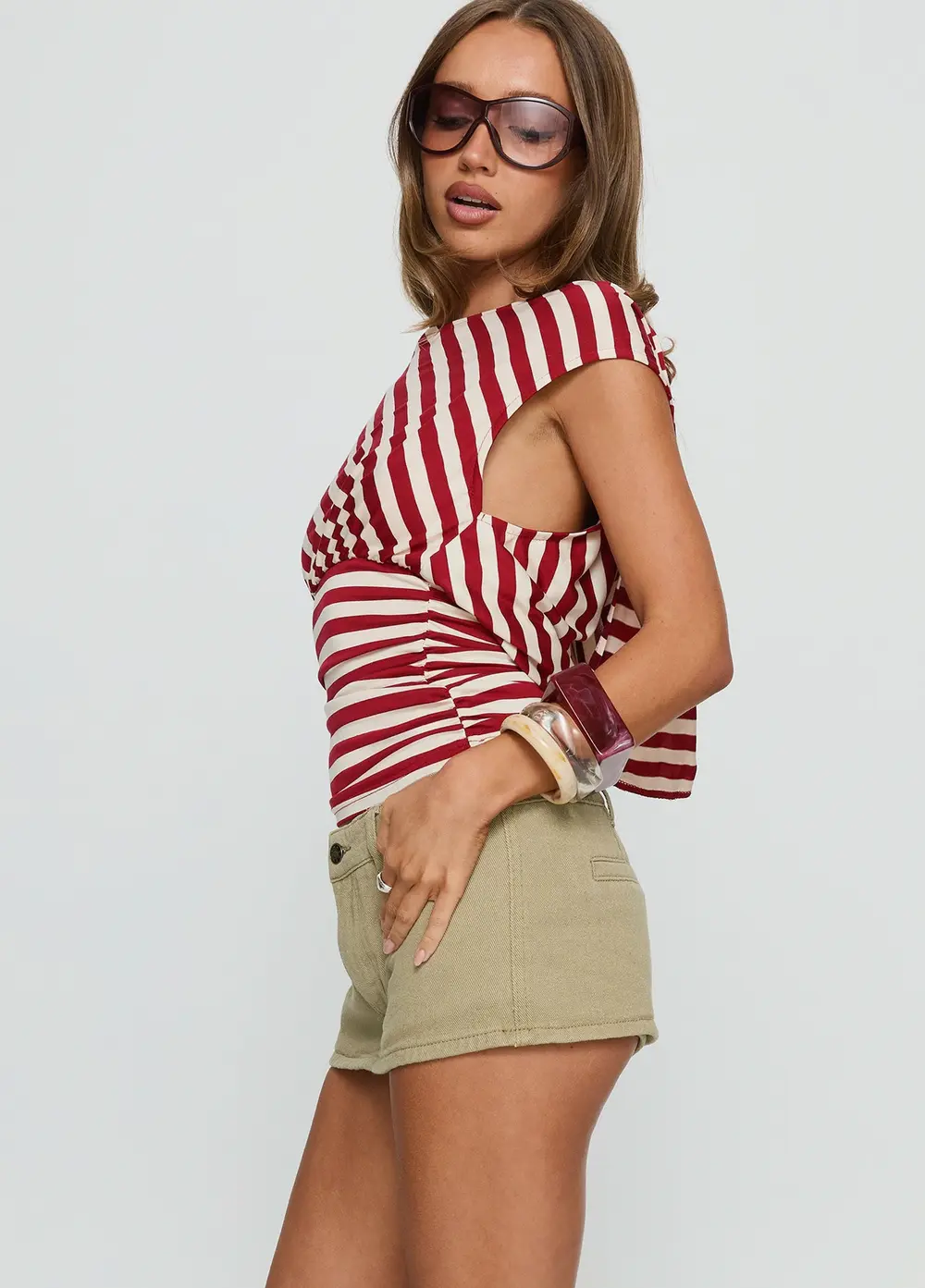 Rhode Mini Skort Tan