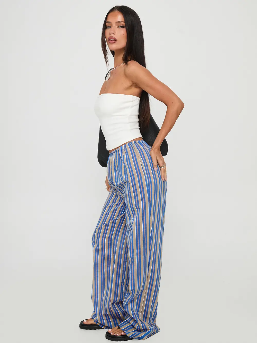 Limestone Pants Blue Multi