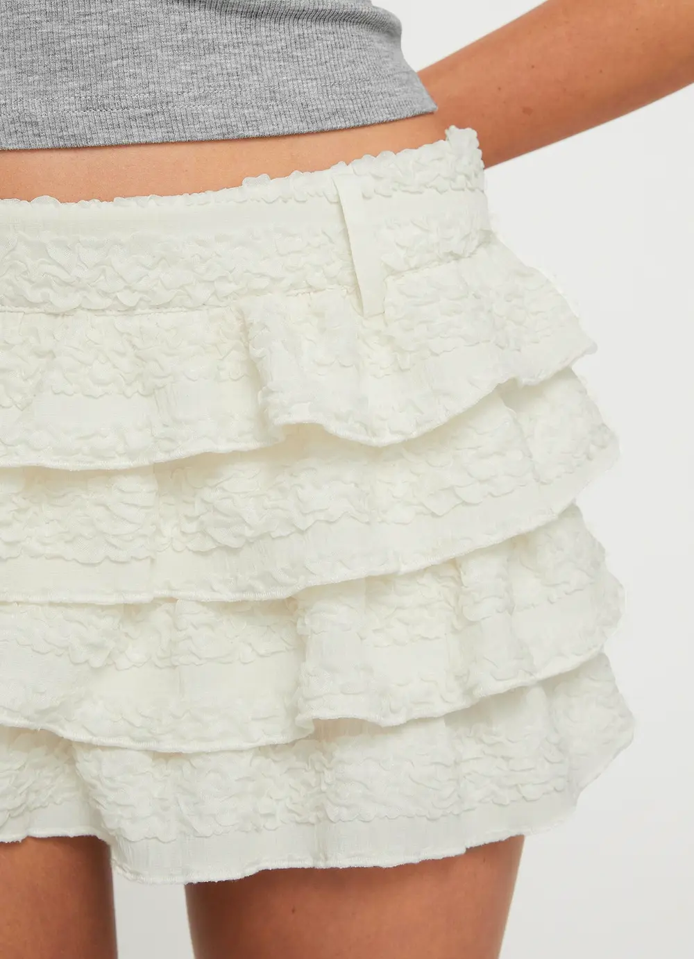 Match Point Mini Skort Porcelain