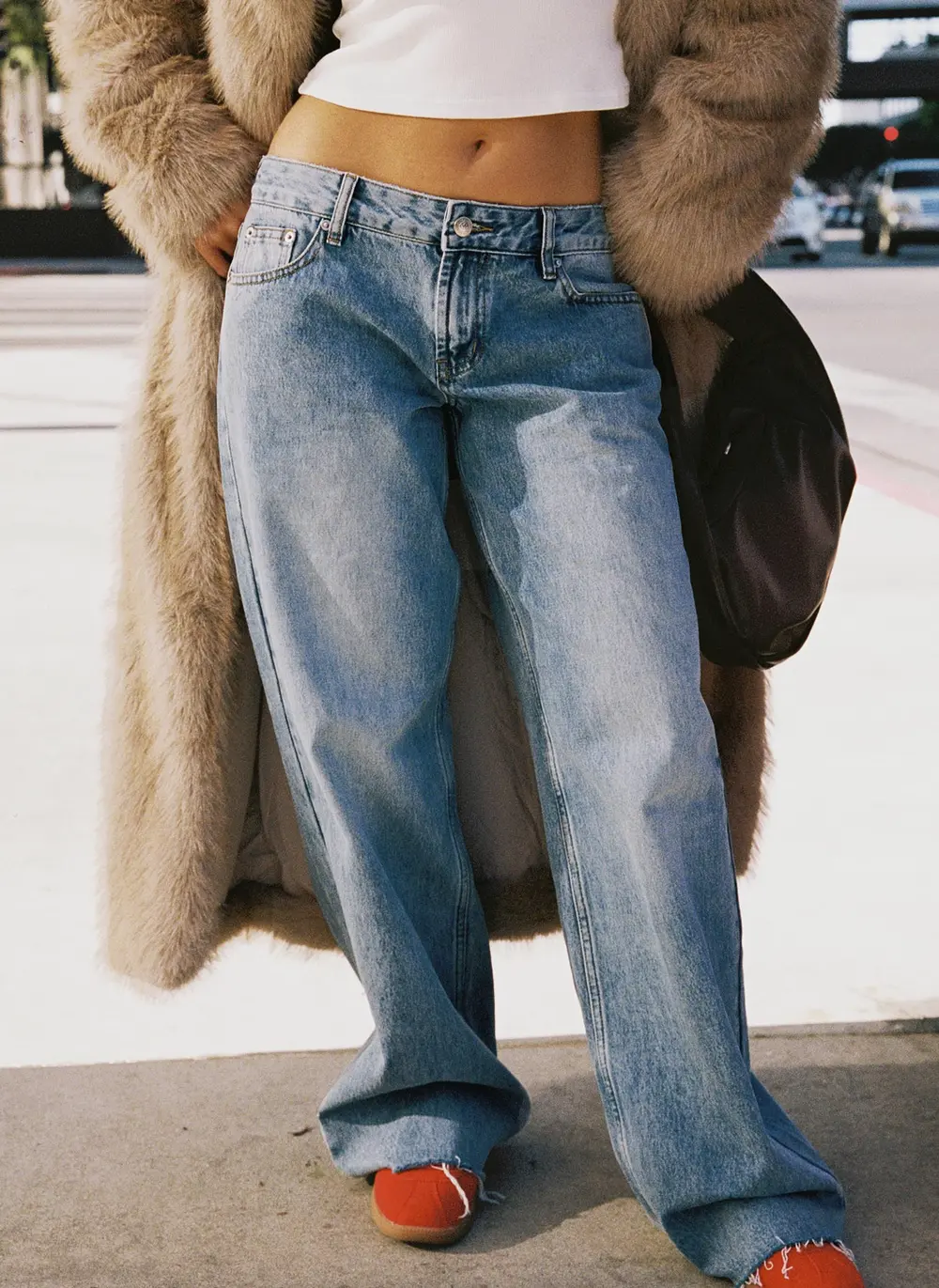 Sabryna Low Rise Straight Leg Jeans Blue