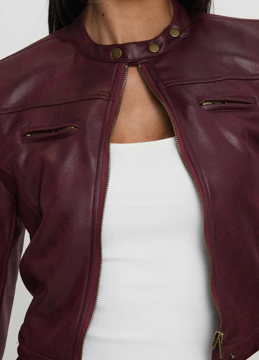 Anfield Jacket Burgundy