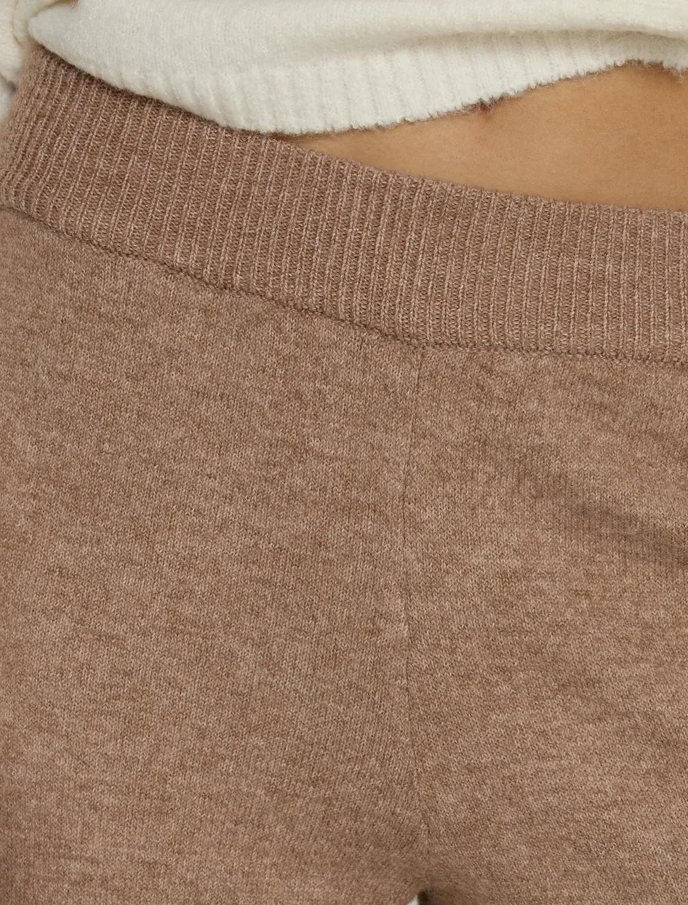 Bekki Wide Leg Knit Pant Mocha