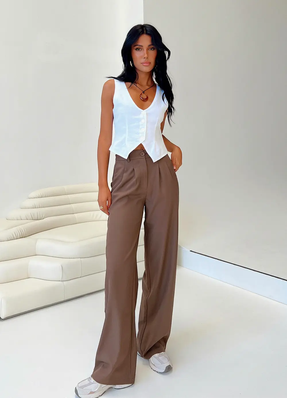 Archer Pants Brown Lower Impact