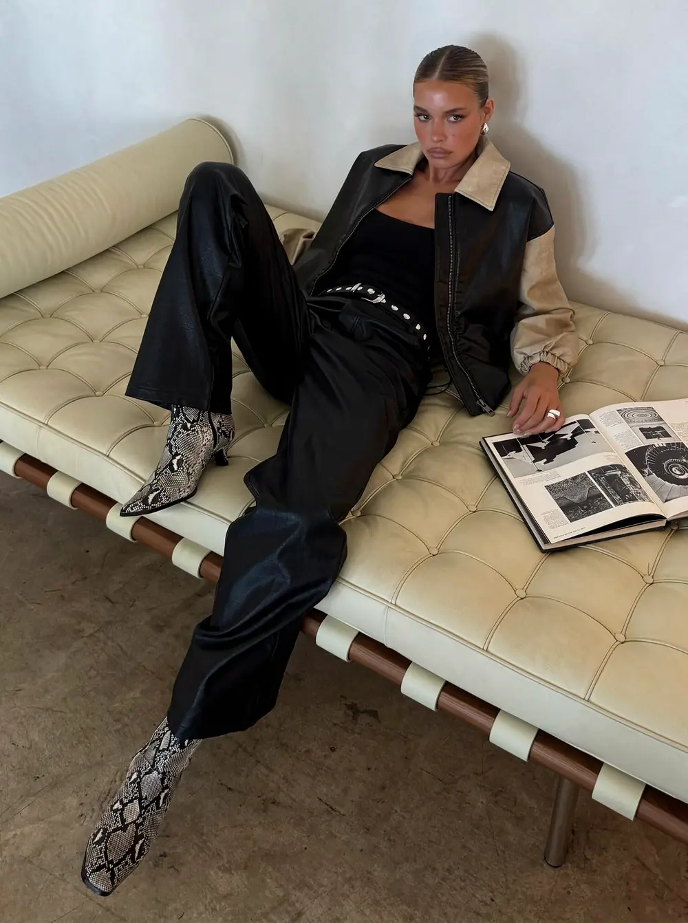 Nirvana Bomber Jacket Camel