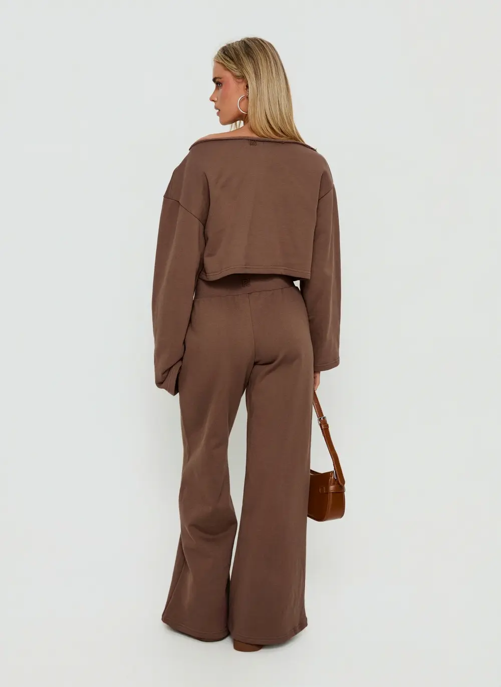 Peaks Flared Track Pants Cocoa