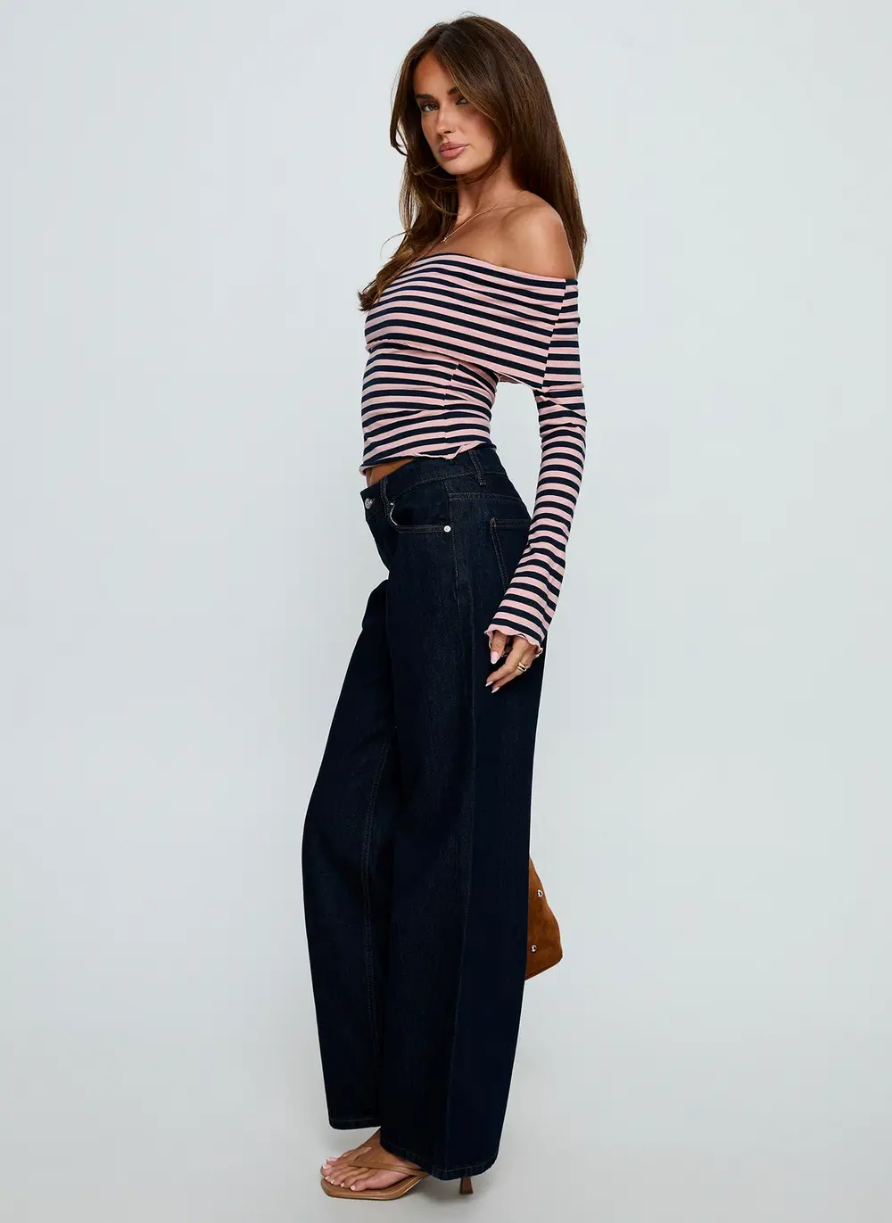 Ellanor Low Rise Straight Leg Jeans Indigo Blue