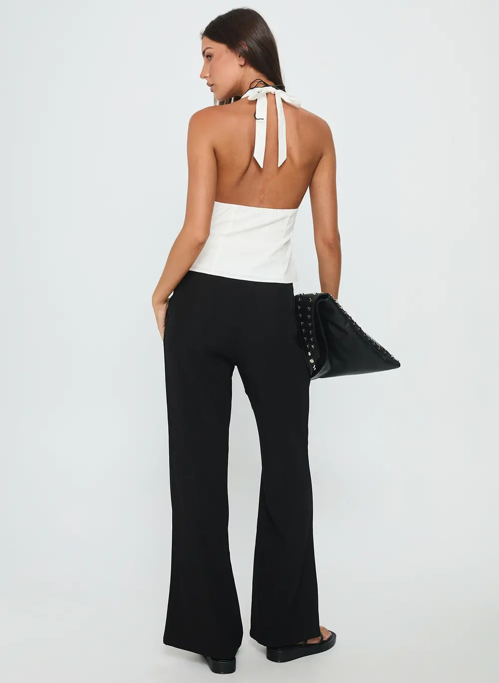 Ambient Wide Leg Pant Black