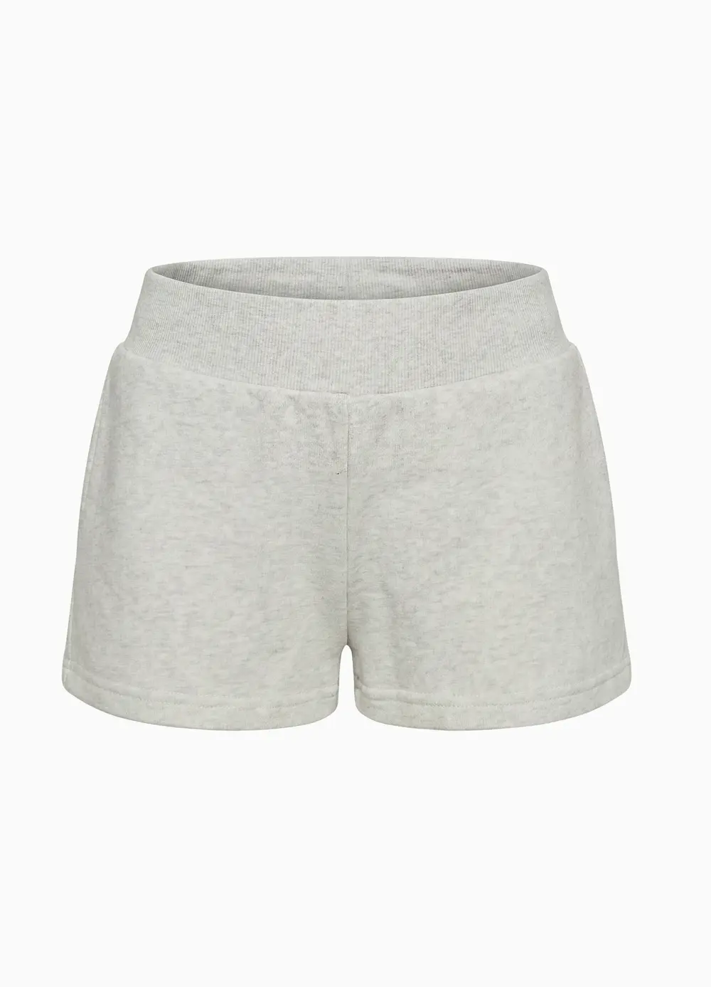 Daybreak Rib Waist Shorts Snow Marle