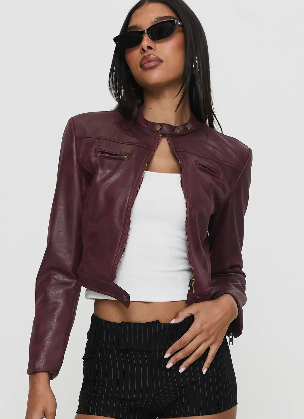 Anfield Jacket Burgundy