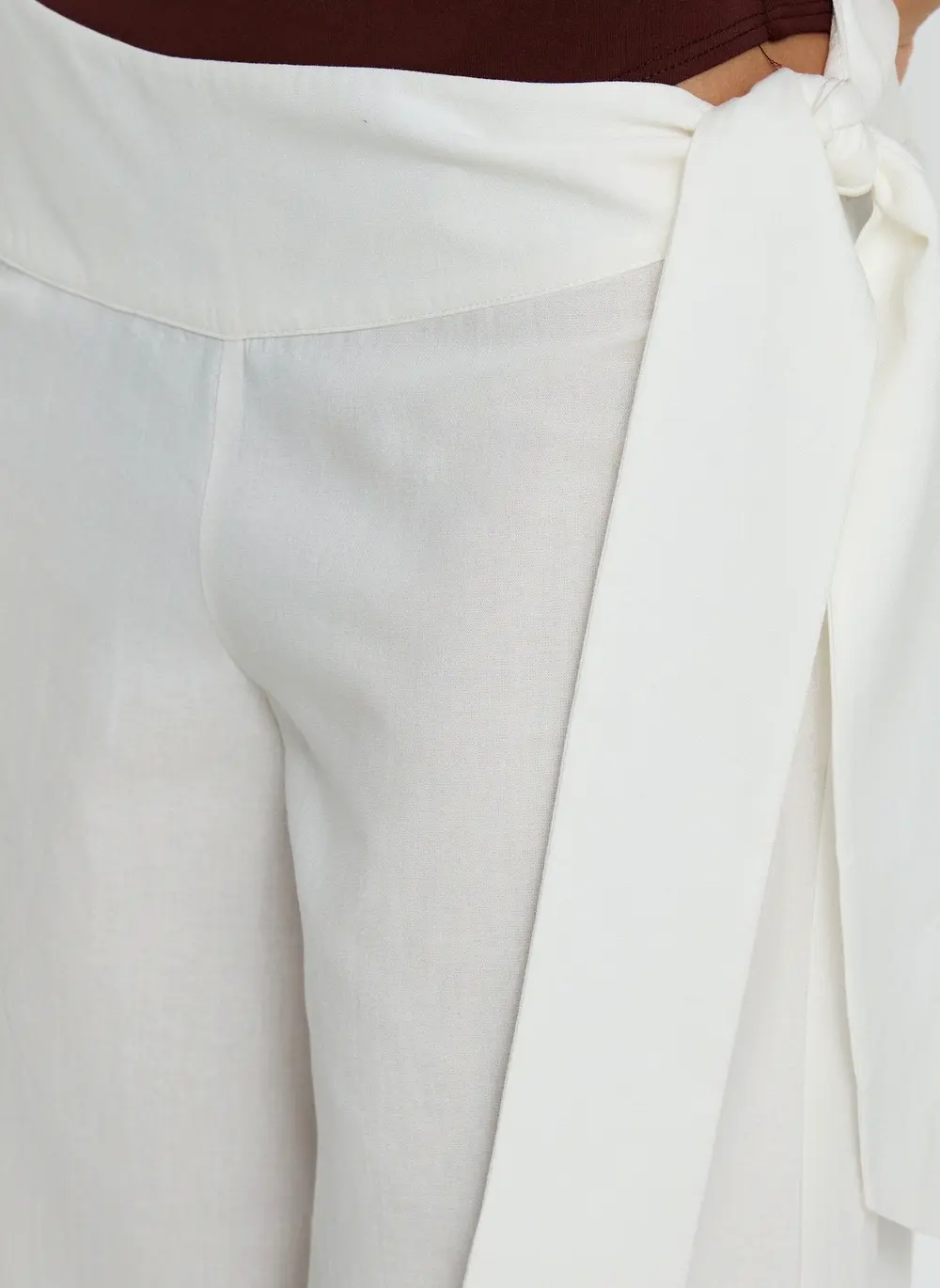 Wave Dancer Tie Pant White