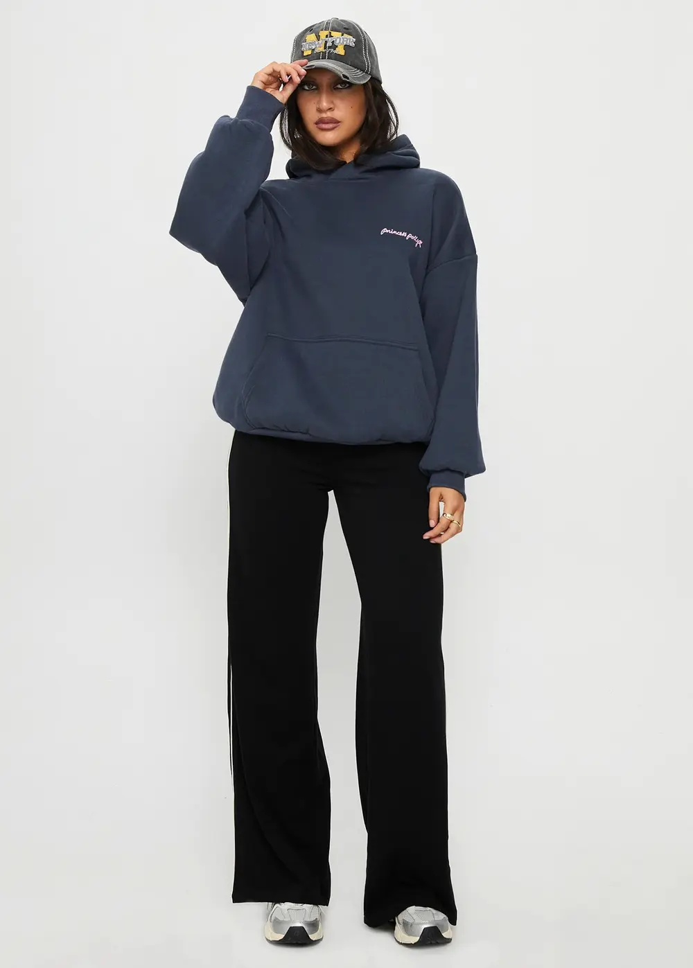 Ascenda Straight Leg Track Pant Black