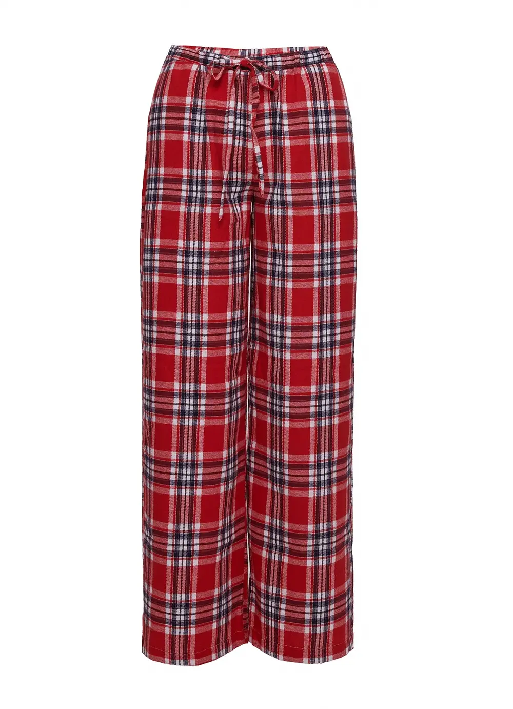 In The Morning Sleep Pant Red Check