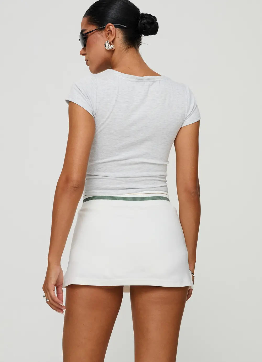 Emberia Skort White