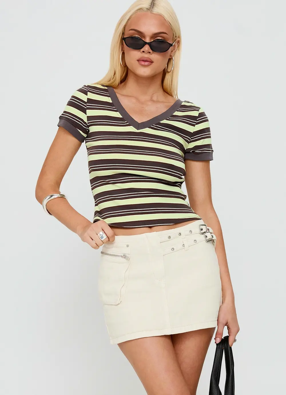Paltrow Cargo Mini Skort Cream