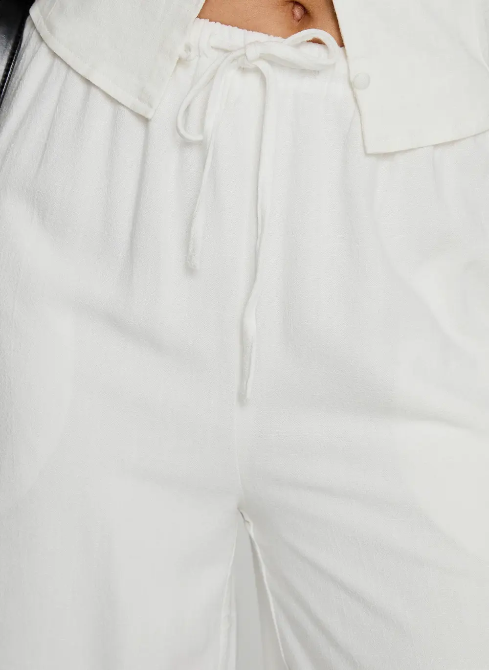 Parklea Linen Blend Pants White