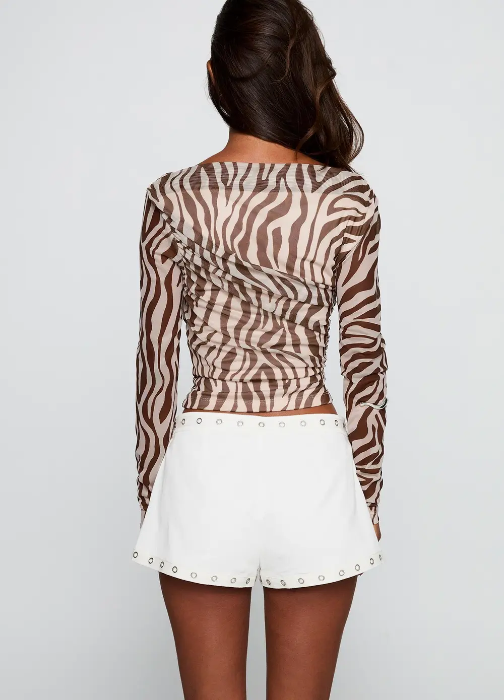 Houdini Eyelet Mini Short White