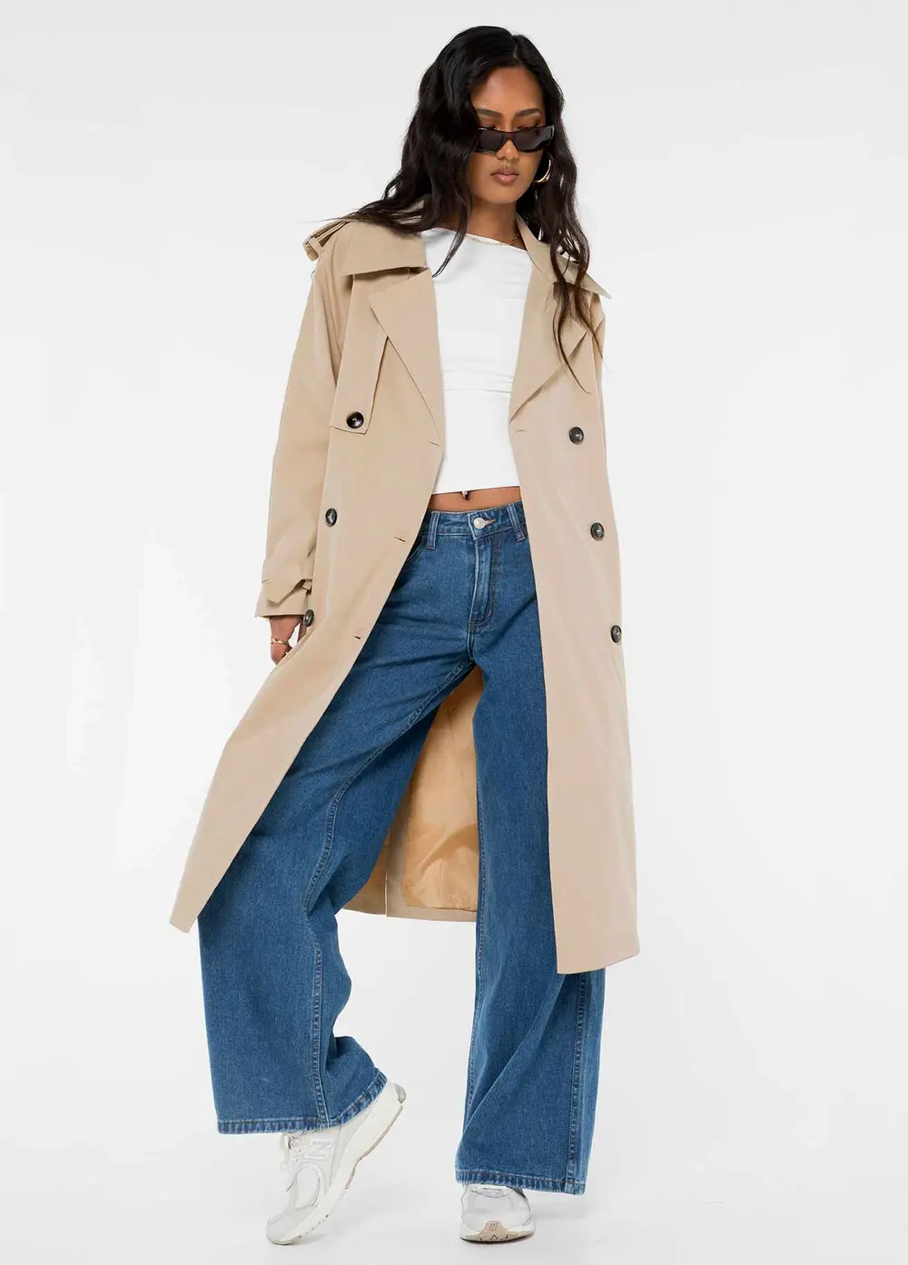 Westwind Trench Coat Natural