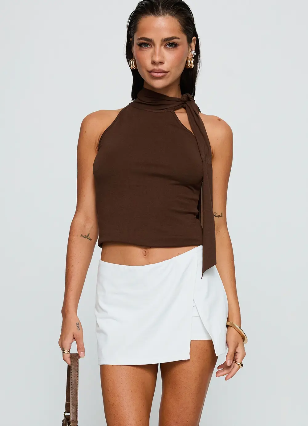 For The Thrill Skort White