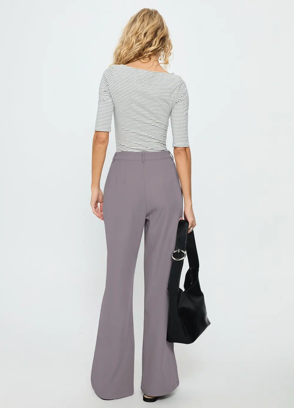 Ambient Wide Leg Pant Grey