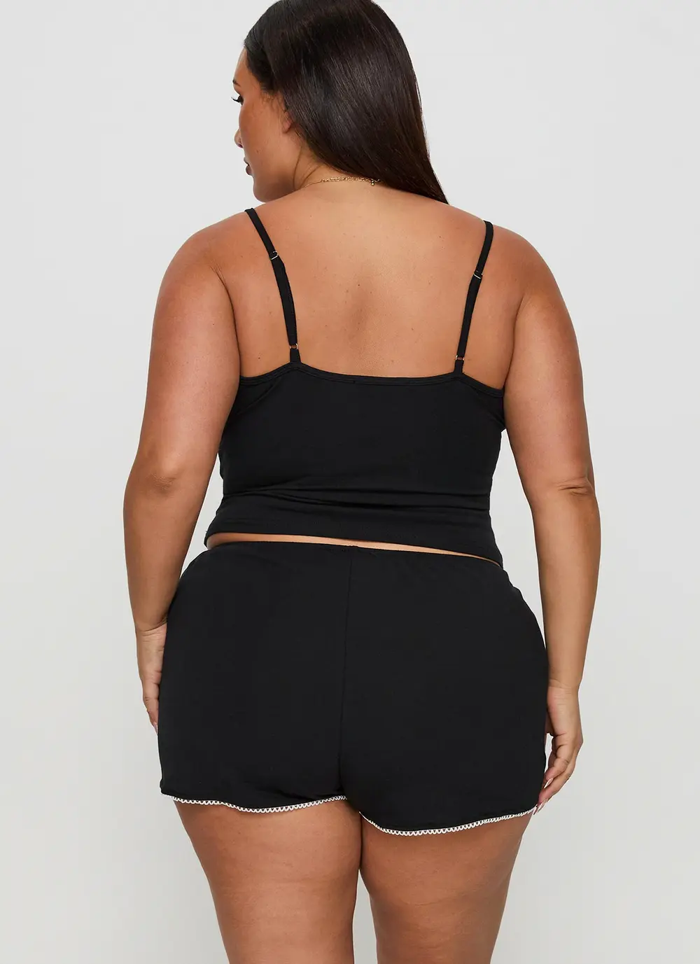 Slow Start Jersey Sleep Short Black Curve