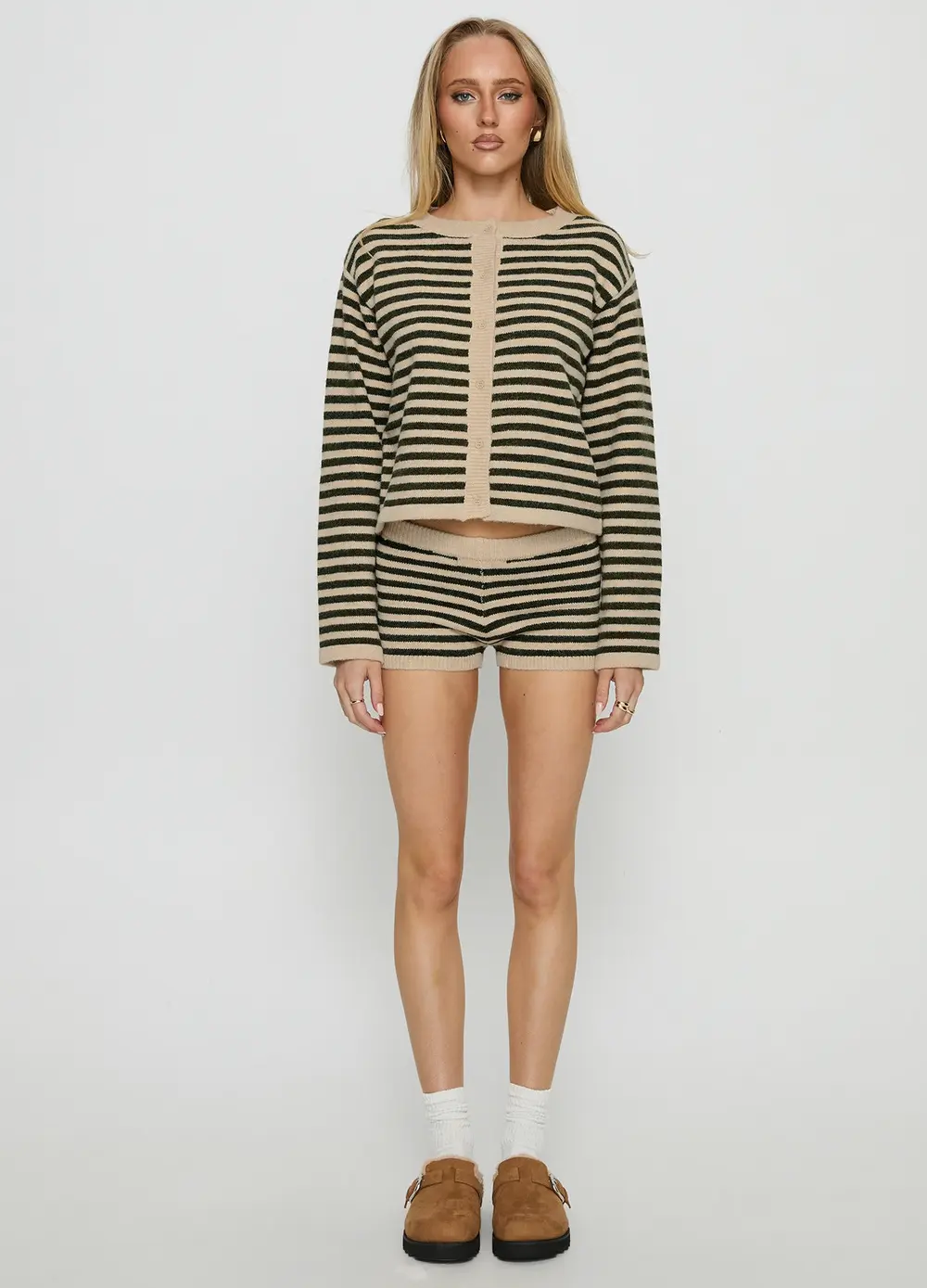 Kollens Knit Micro Short Beige Multi