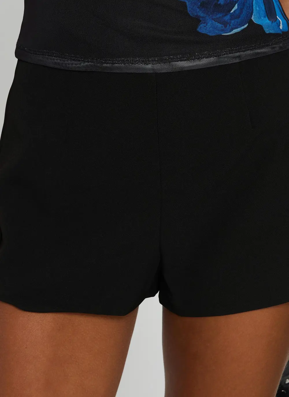 Film Noir Tailored Shorts Black