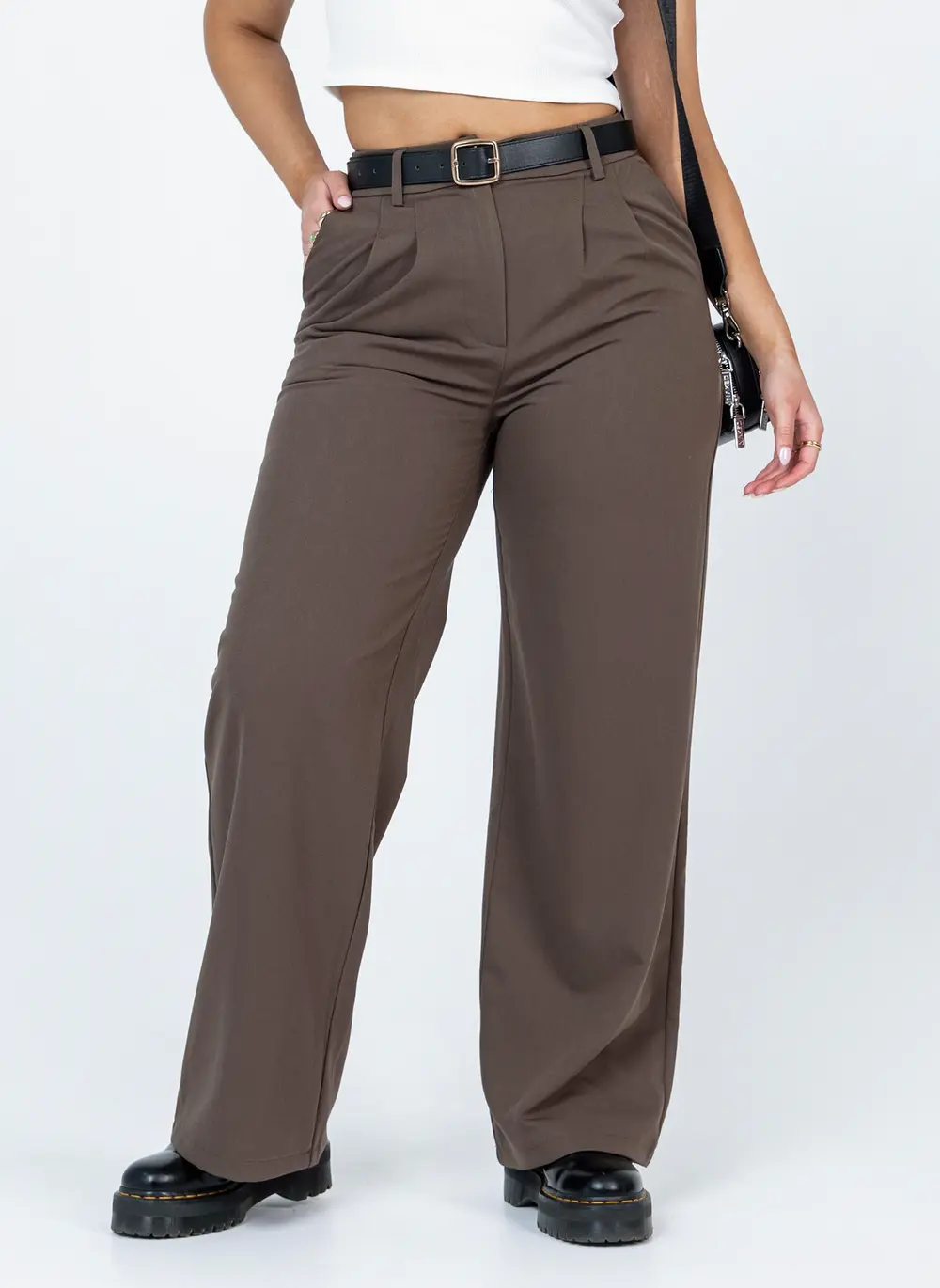 Archer Pants Dark Brown