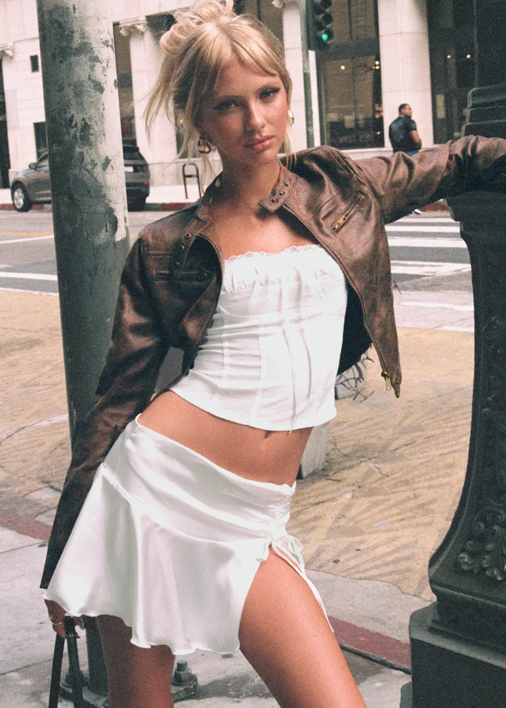 Gibbs Mini Skirt White