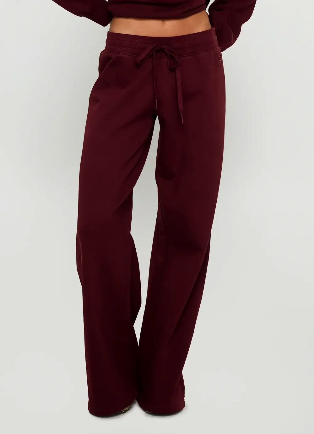 Dodie Wide Leg Pants Washed Currant