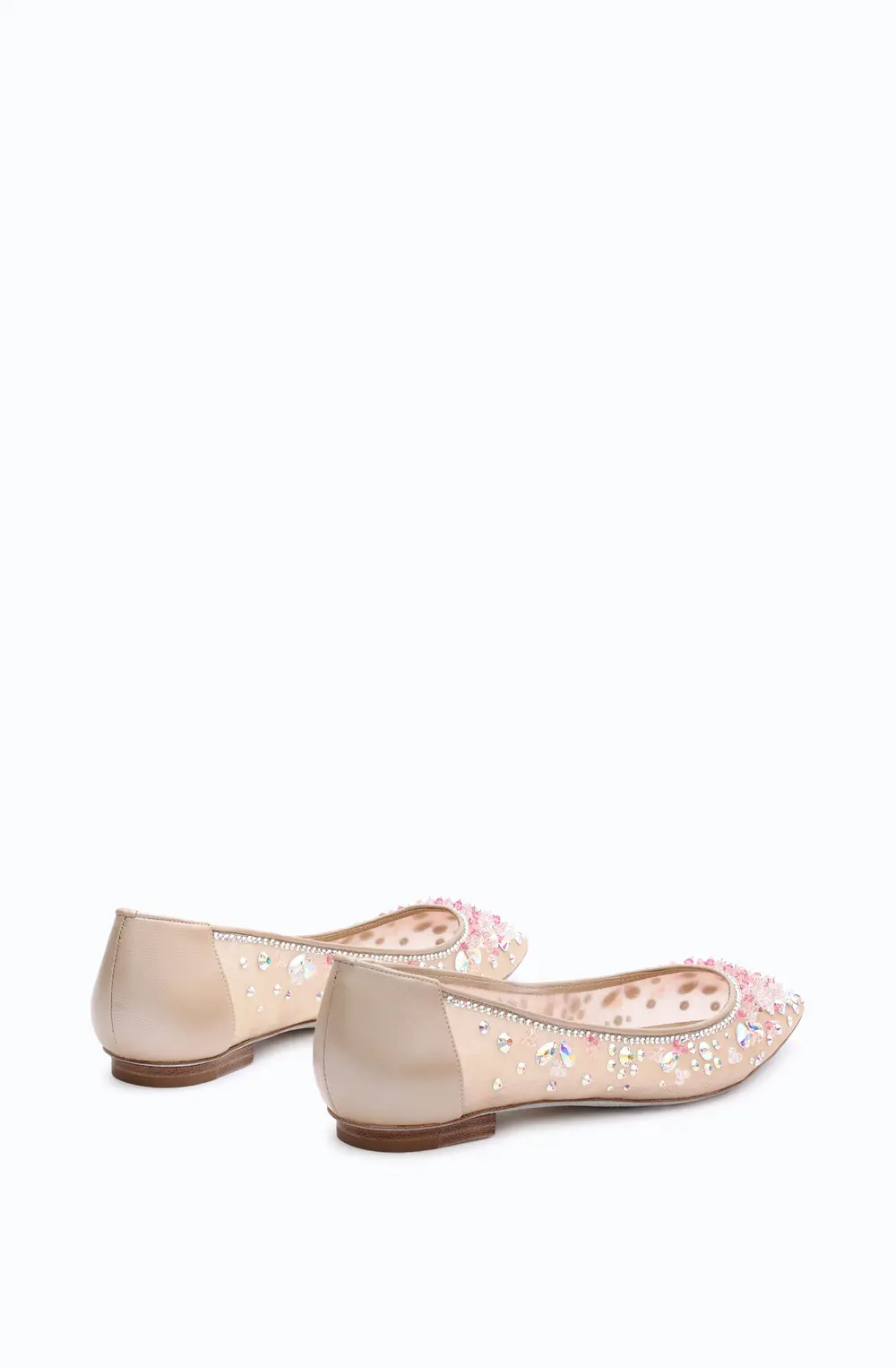 Rene Caovilla Cinderella Champagne Ballerina 10