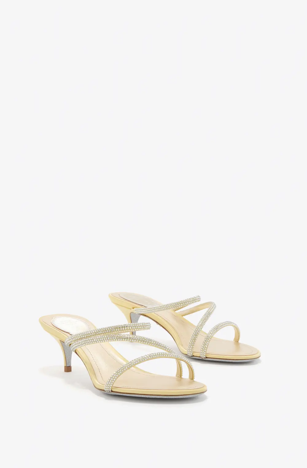 Rene Caovilla ERIN BUTTER YELLOW MULE 50